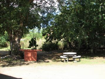 Patio areas